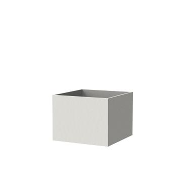 Banco 800 x 800 x 600mm Polymer Concrete Grey (BT6.1)