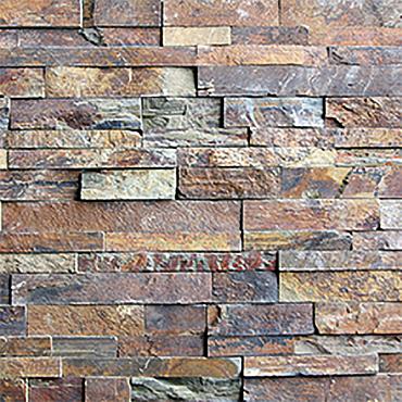 Rusty Slate steenstrip 60x15x2-3 cm.