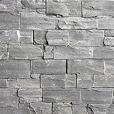 Grey Slate XL steenstrip 60x15x2-3,5 cm.