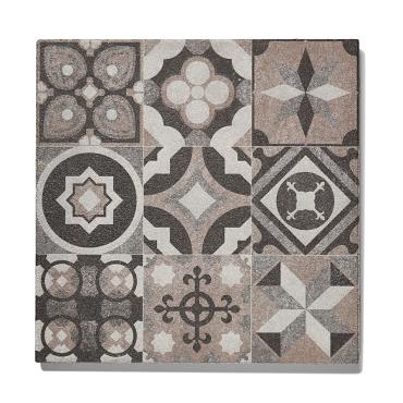 GeoProArte Mosaic 60x60x4 Modern Taupe Deco