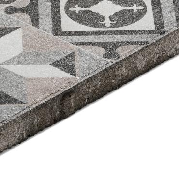 GeoProArte Mosaic 60x60x4 Modern Taupe Deco