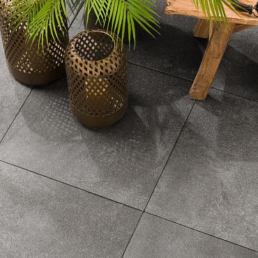 GeoProArte® Steel 60x60x4 Oxid Grey