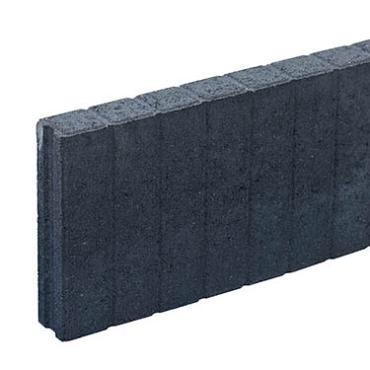 PALISSADEBAND VIERKANT ZWART 6X20X50CM -