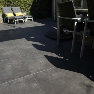 geoceramica® 60x60x4 cm cendre feu * Uitlopend