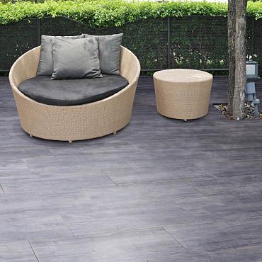 GeoCeramica® 80x40x4 Timber Grigio