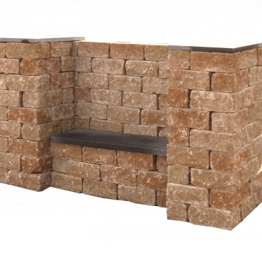 Combiwall Splitton UNO 30x15x12cm Mont Blanc