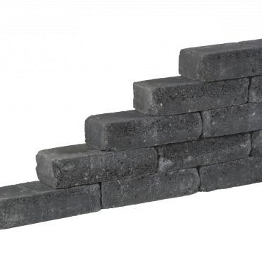 Pilestone line 40x15x10cm Coal