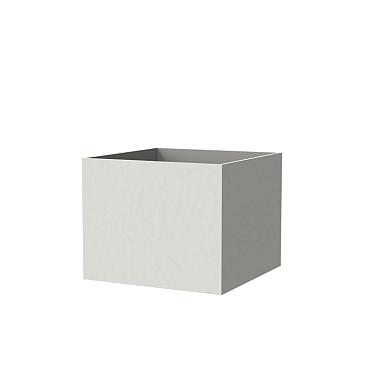 Banco 1000 x 1000 x 800mm Polymer Concrete Grey (BT5.1)