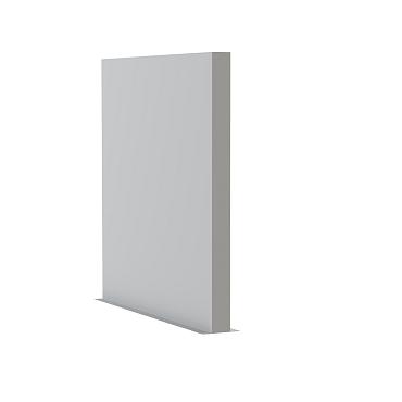 Fiberglass Wall 2000 x 150 x 2000mm Polyester RAL 9016 (PW3)