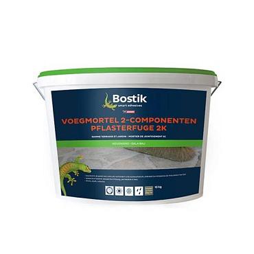 Bostik Voegmortel 2-Componenten antraciet emmer 25 kg