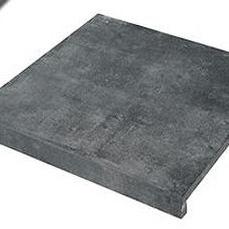 Solido Ceramica 30MM randtegel Cemento Black 60x60x3/7 cm. rett