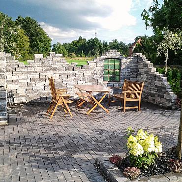 Combiwall ruine Groot Matterhorn