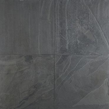 Black premium slate 80x80x2,5cm