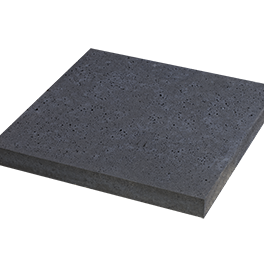 Schellevis tegel 100x100x10 carbon