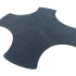 accessoire tbv fisso: rubber demping 2mm