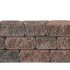 granubrick 23,1/15,3x20x10 rood-zwart