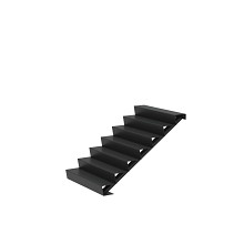 Stair 1250 x 1680 x 1190mm Aluminium 4 mm (AST7.2)