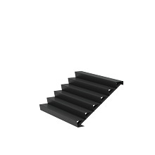 Stair 2000 x 1440 x 1020mm Aluminium 4 mm (AST6.4)