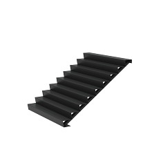 Stair 2000 x 2160 x 1530mm Aluminium 4 mm (AST9.4)