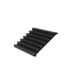 Stair 2500 x 1680 x 1190mm Aluminium 4 mm (AST7.5)