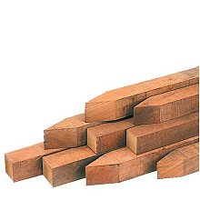 Accessoires Piketpalen  50x50x600mm Hardwood (PK2)