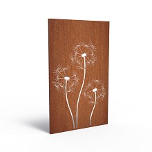 CorTen Panel Nature 1100 x 50 x 1800mm CorTen 2mm (CPN5 (1pc))