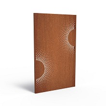 CorTen Panel Abstract 1100 x 50 x 1800mm CorTen 2mm (CPA2.4 (1pc))