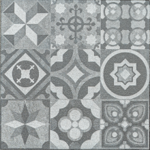 GeoProArte Mosaic 60x60x4 Modern Grey Deco