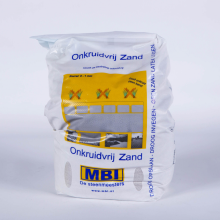 MBI onkruidvrij voegzand (20 Kg) Neutraal (na het invegen niet op de tegels laten liggen)