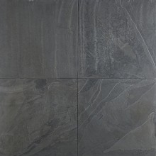 Black premium slate 60x60x2,5cm